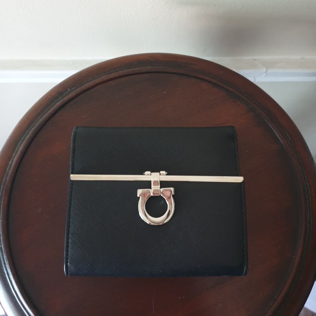 Salvatore Ferragamo Leather Wallet with Box NWT