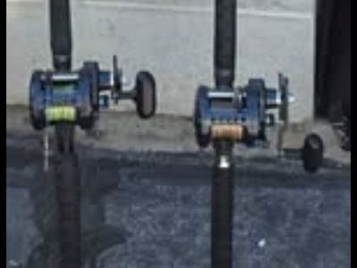 Daiwa Saltist LW 40HB Fishing Rods and Reels (Pair