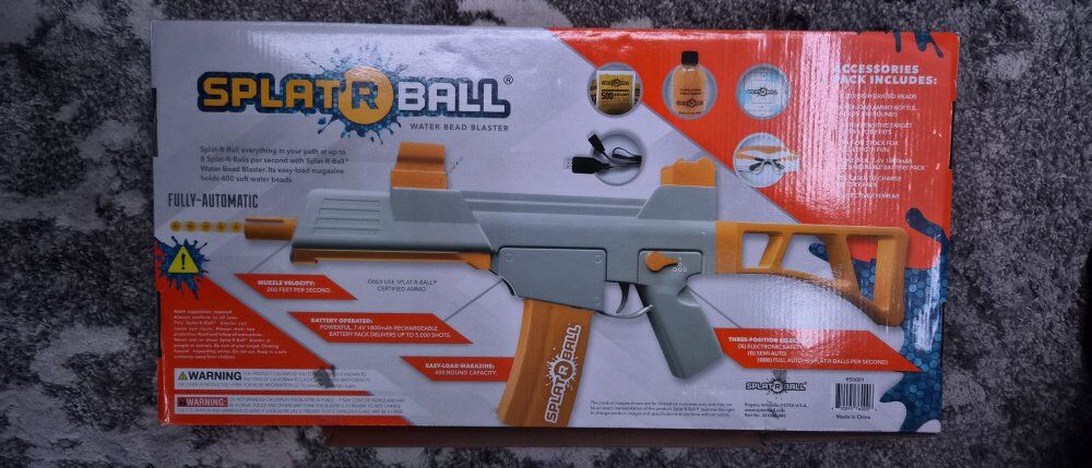 splat-R-ball water bead blaster rifle tested works