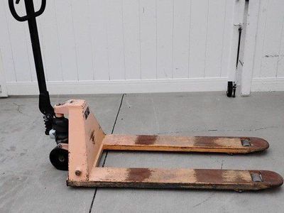 Heavy-Duty Manual Pallet Jack - 48" Forks, Industrial Material Handling 5500 lbs