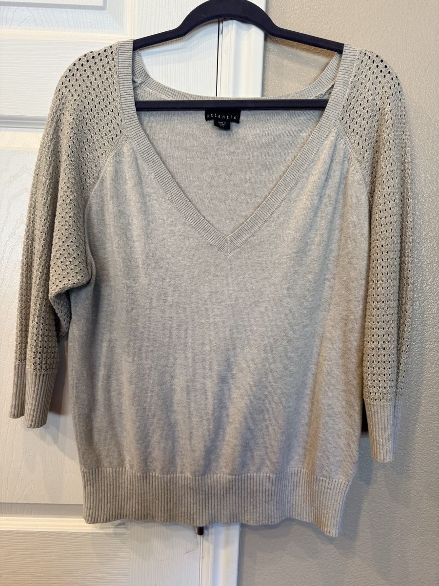 Women’s Size Large V-Neck Sweater