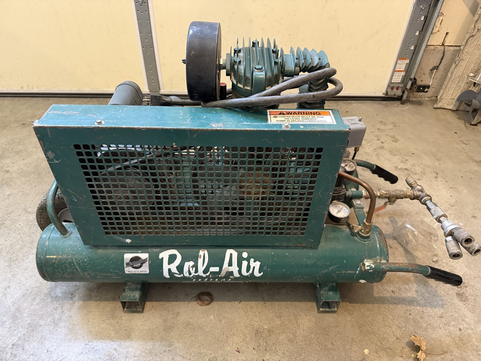 Rol-air compressor
