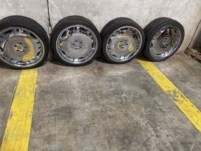 (4) Zenetti Chrome 20" Wheels w/245/35R20 Tires
