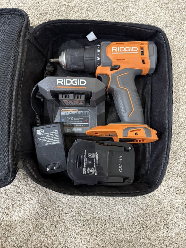 Rigid cordless drill/driver