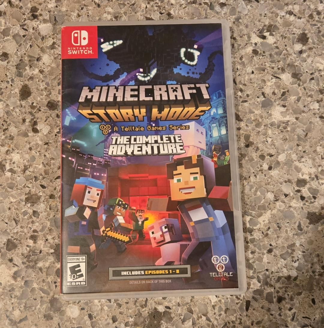 Minecraft Story Mode the Complete Adventure for Nintendo Switch! trades considered!