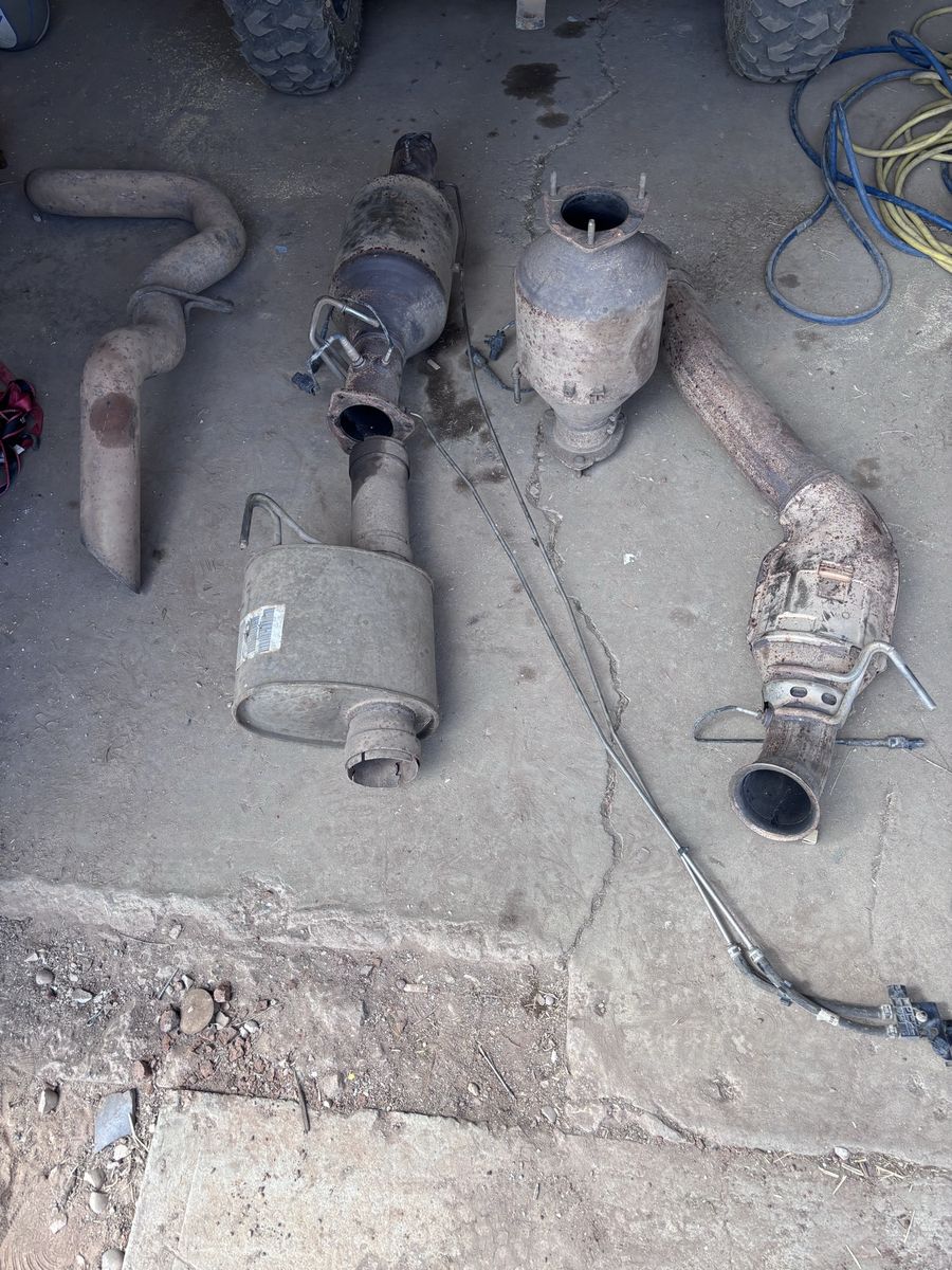 OEM take-off 2012 Ram 3500 Factory Exhaust System