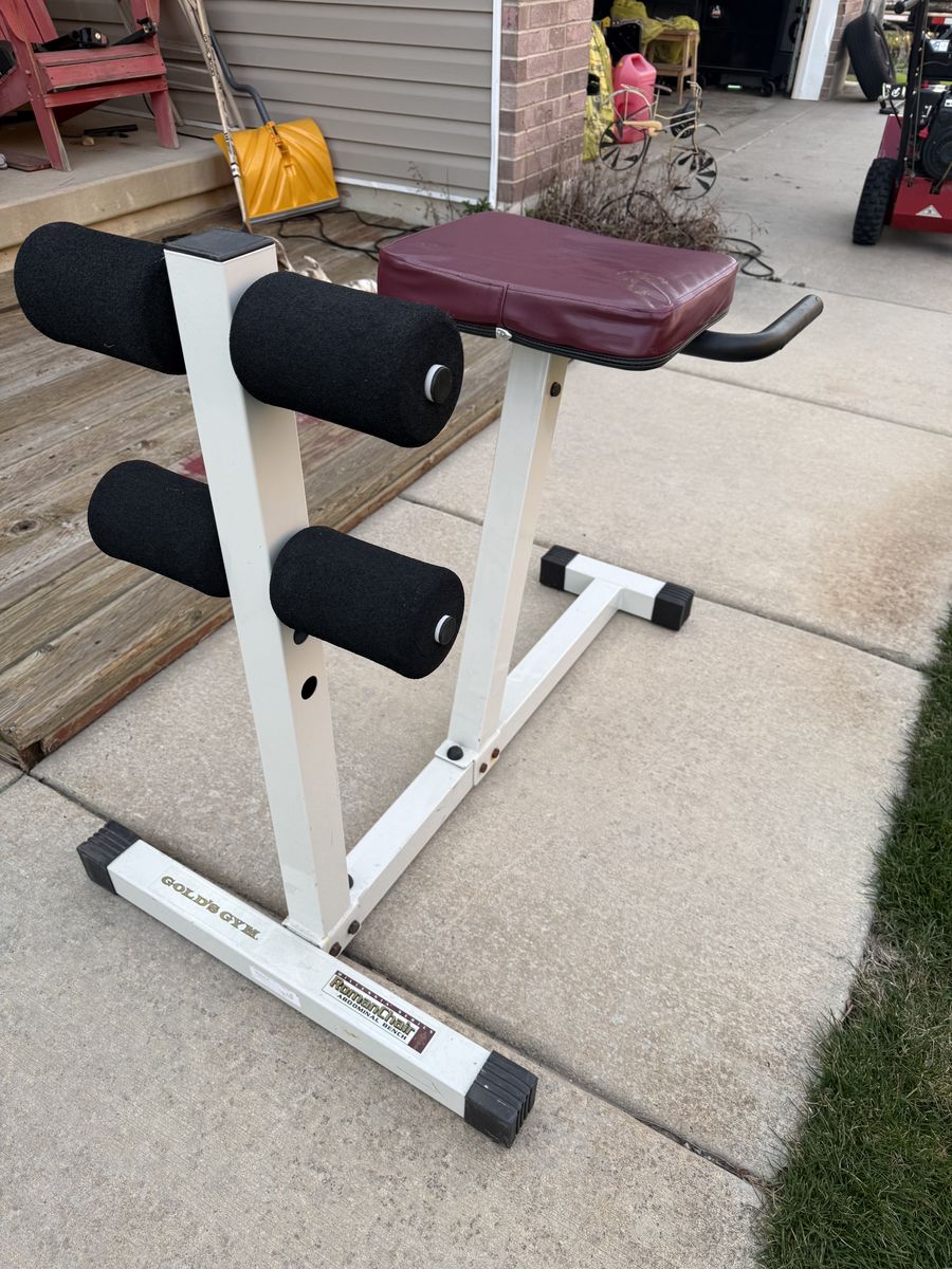 Hyperextension Bench- Roman chair andominal bench