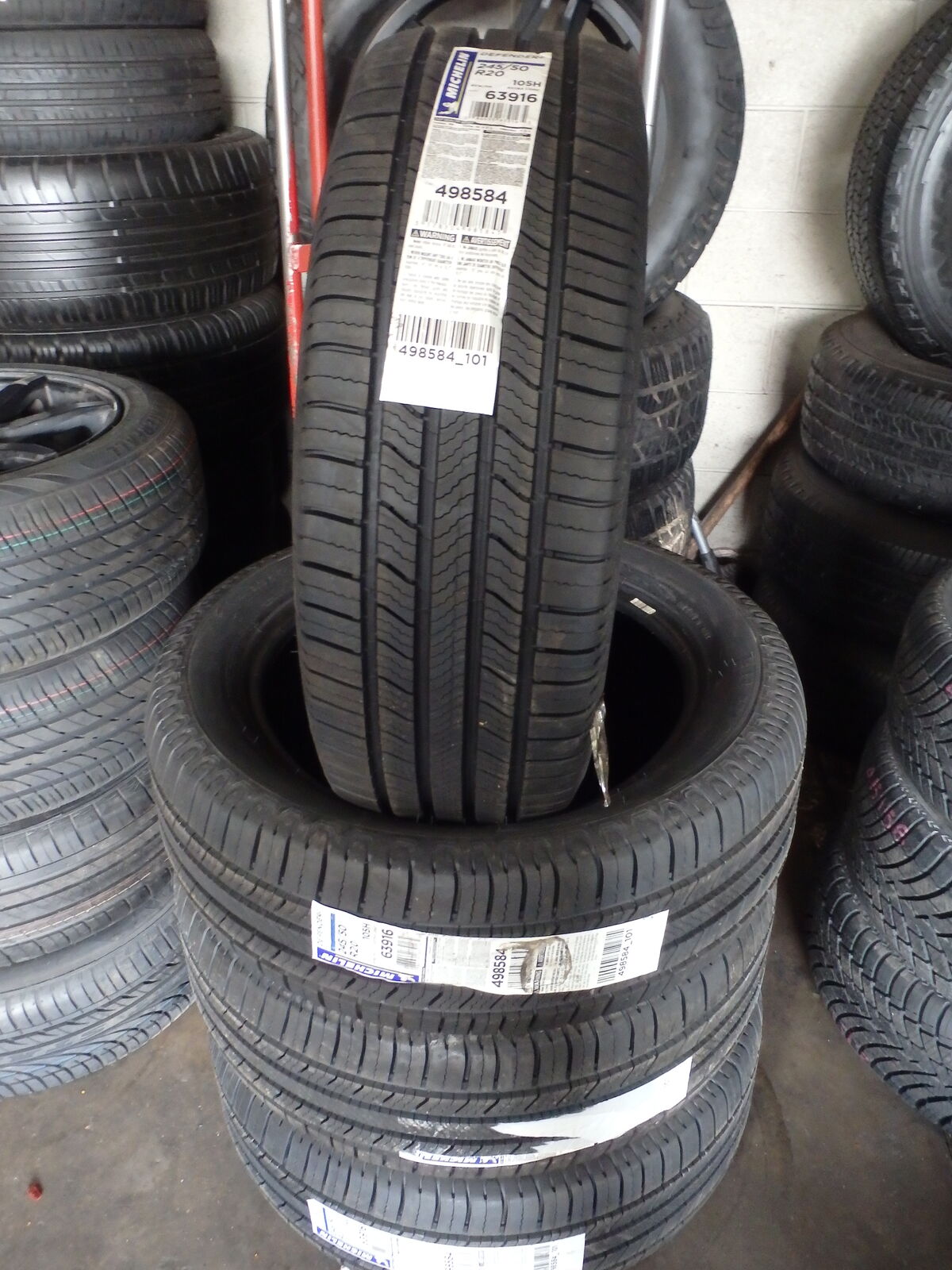 245/50R20 MICHELIN DEFENDER 2 SET OF BRAND NEW TIRES