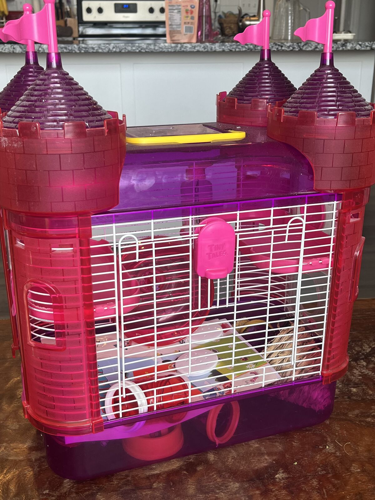 Hamster cage castle