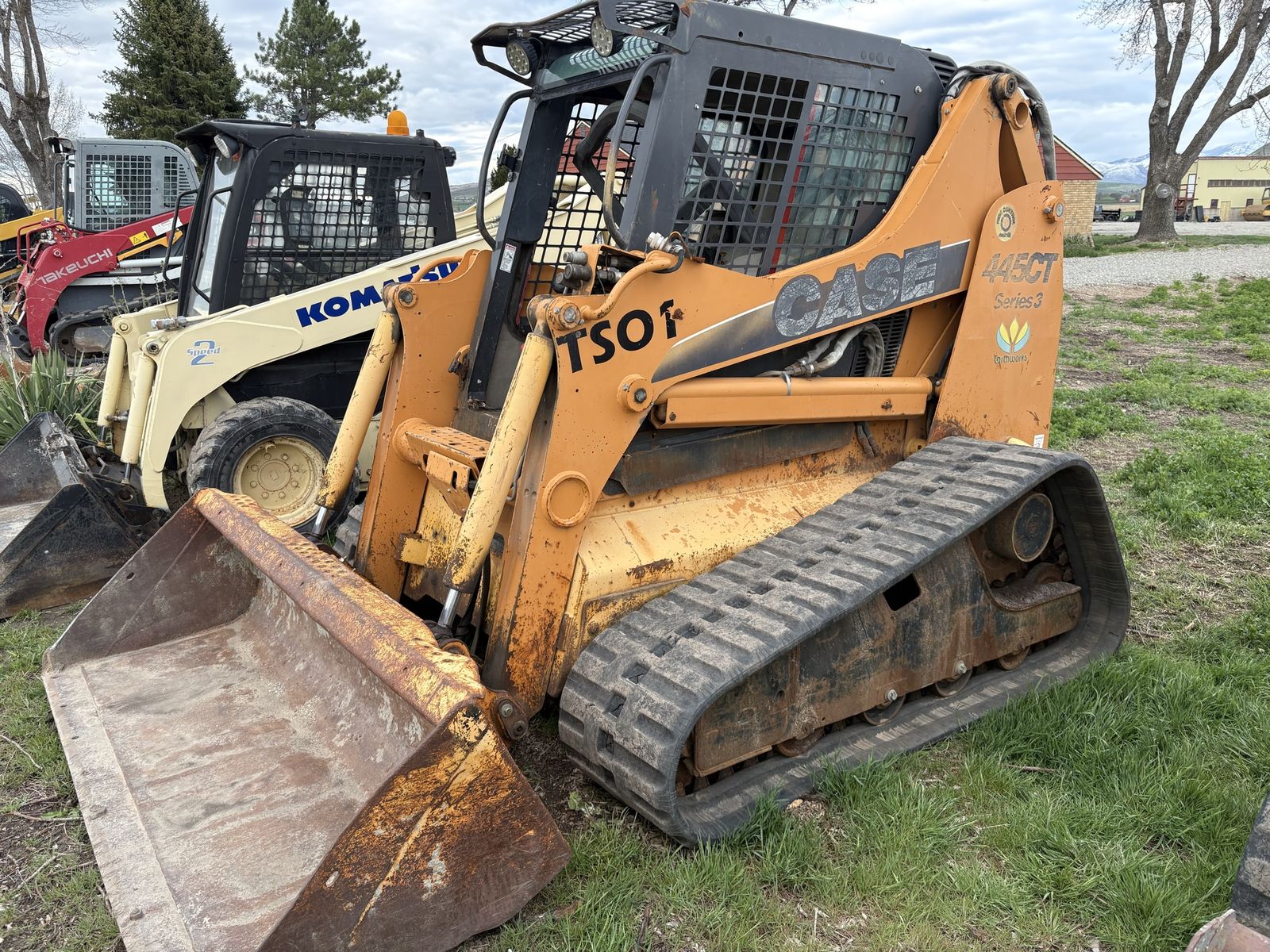2008 Case 445ct Skidsteer