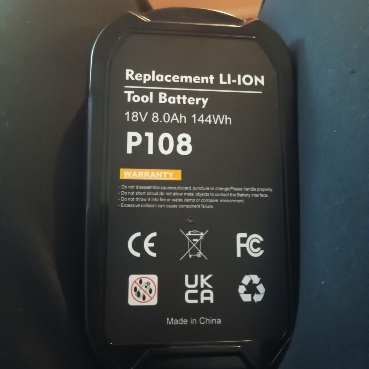 Ryobi replacement batteries