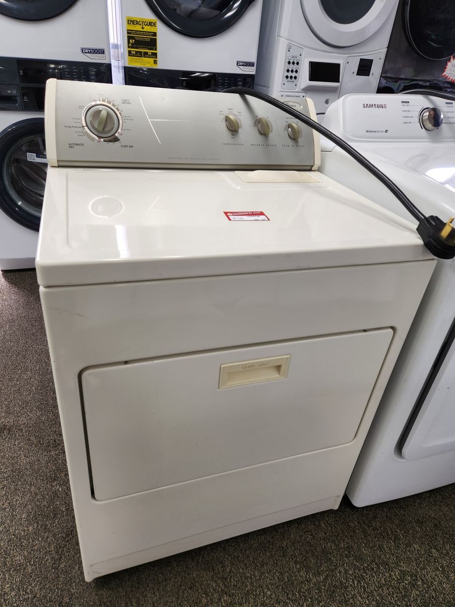 NICE WHIRLPOOL TOPLOAD ELECTRIC DRYER! W-WARRANTY