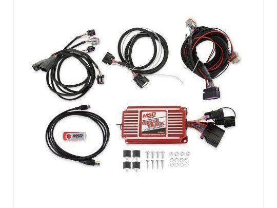 MSD Circle Track Ignition Control Box with Wiring Harness and Performance Spark Plug Wires