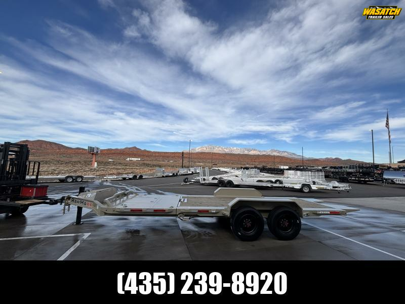 RawMaxx 7X22 20K G7X GRAVITY TILT Equipment Trailer