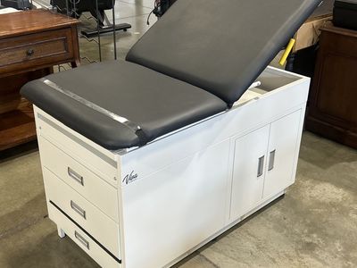 VIVA White Medical Exam Table with Storage Drawers & Cabinets
