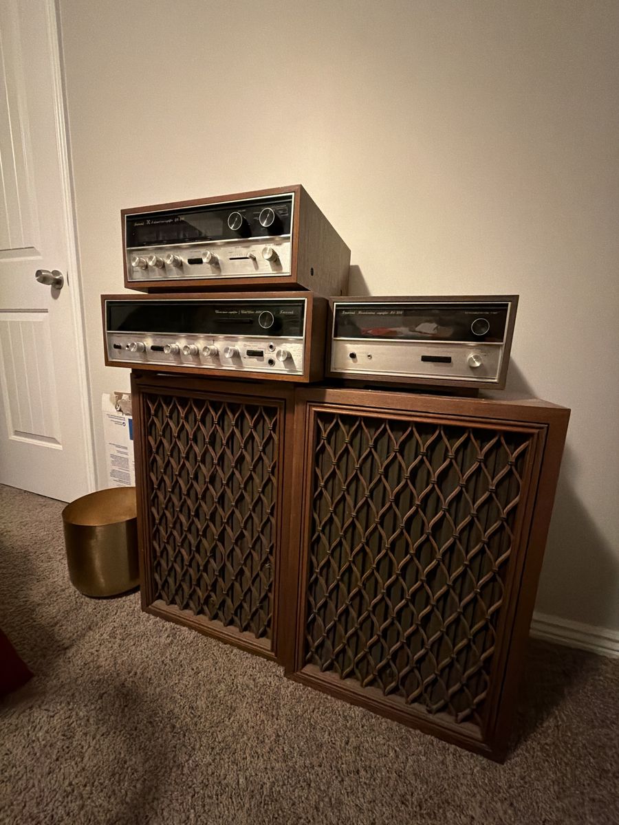Vintage stereo system