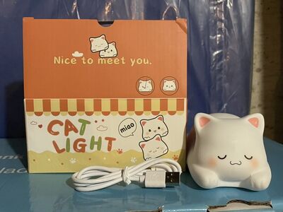 Silicone Cat-shaped Night Light