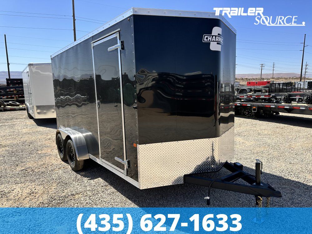 7x14 Charmac Stealth Enclosed Cargo Trailer - 7'0" Interior - 7K GVWR