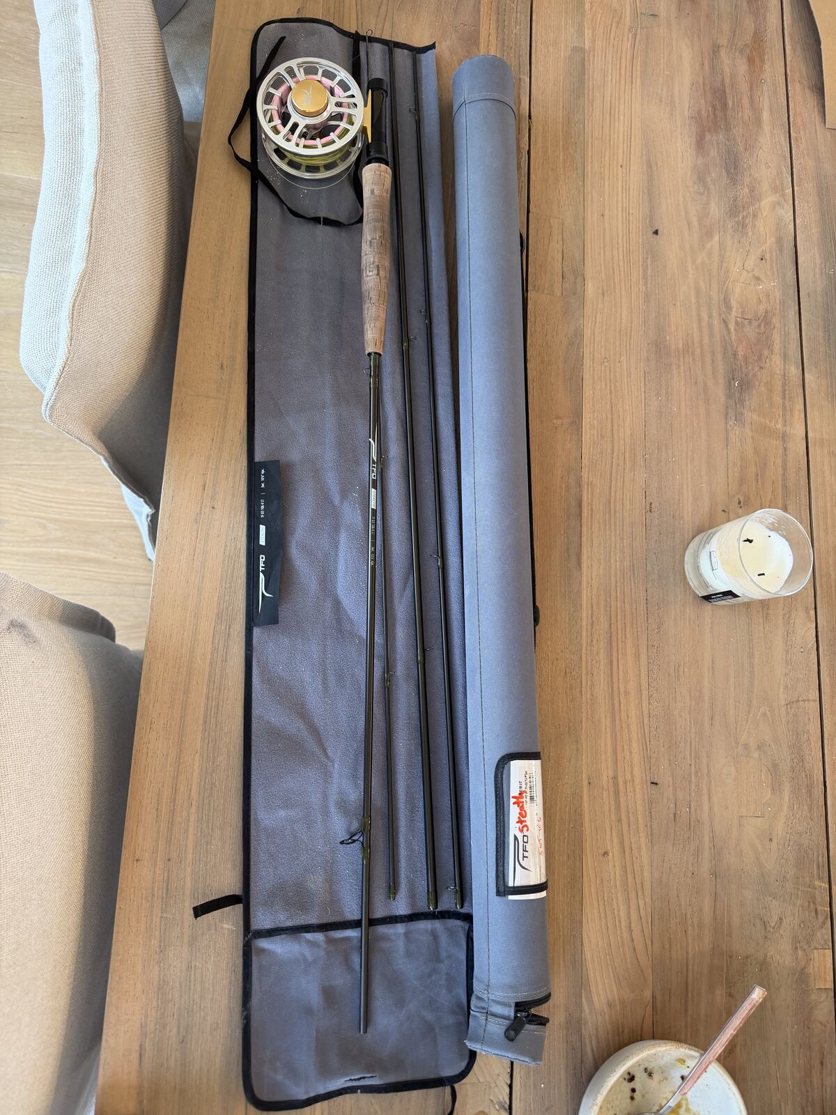 Fly fishing Euro Set up