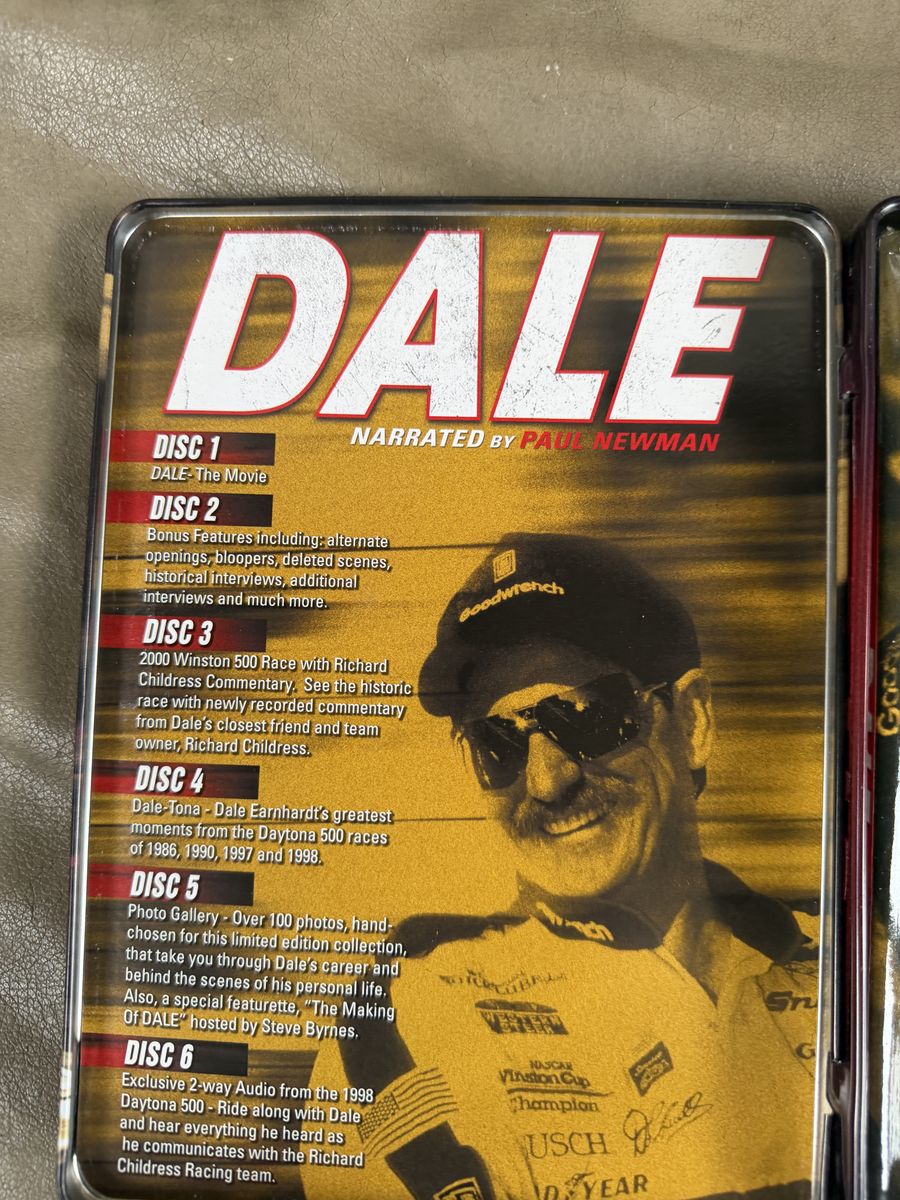 Dale Nascar DVD box set