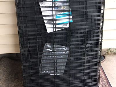 Pet crate for large dog. New 30x30x49 inches