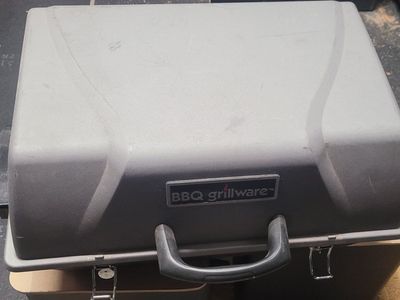 BBQ Grillware brand portable grill.
