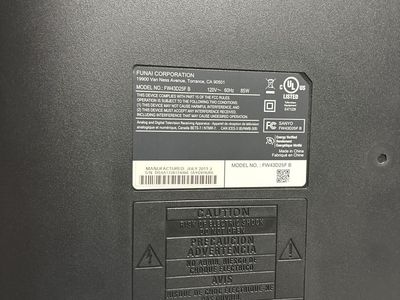 Sanyo 43-Inch 1080p LED TV FW43D25F B with Remote Control