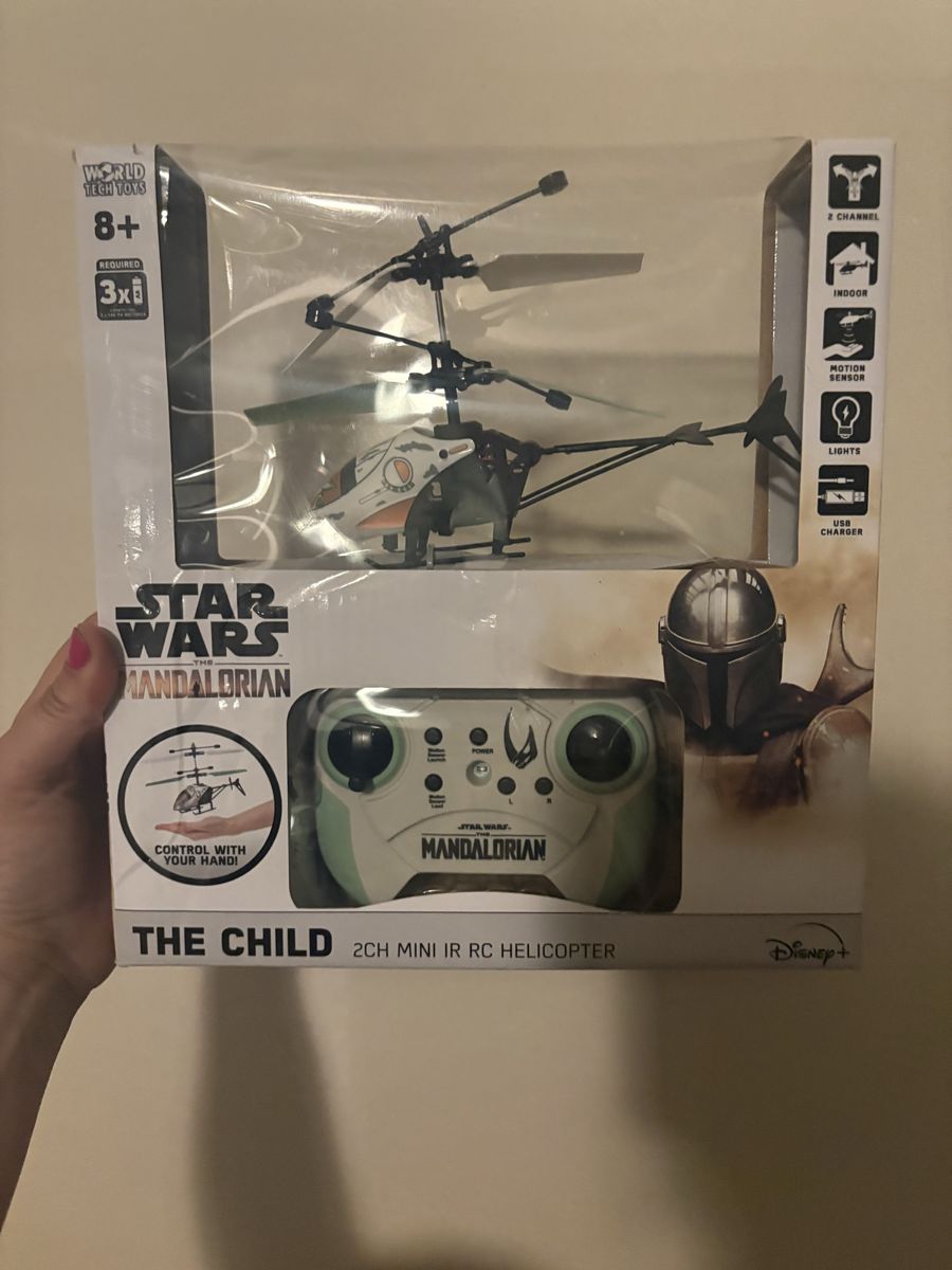 Star Wars Mandalorian mini remote helicopter
