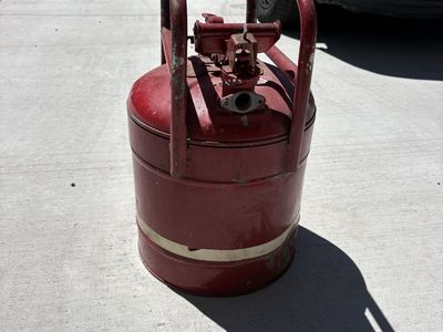 Vintage gas tank 1930s to 1950s