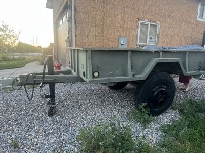 Heavy Weight Capacity Military Cargo Trailer