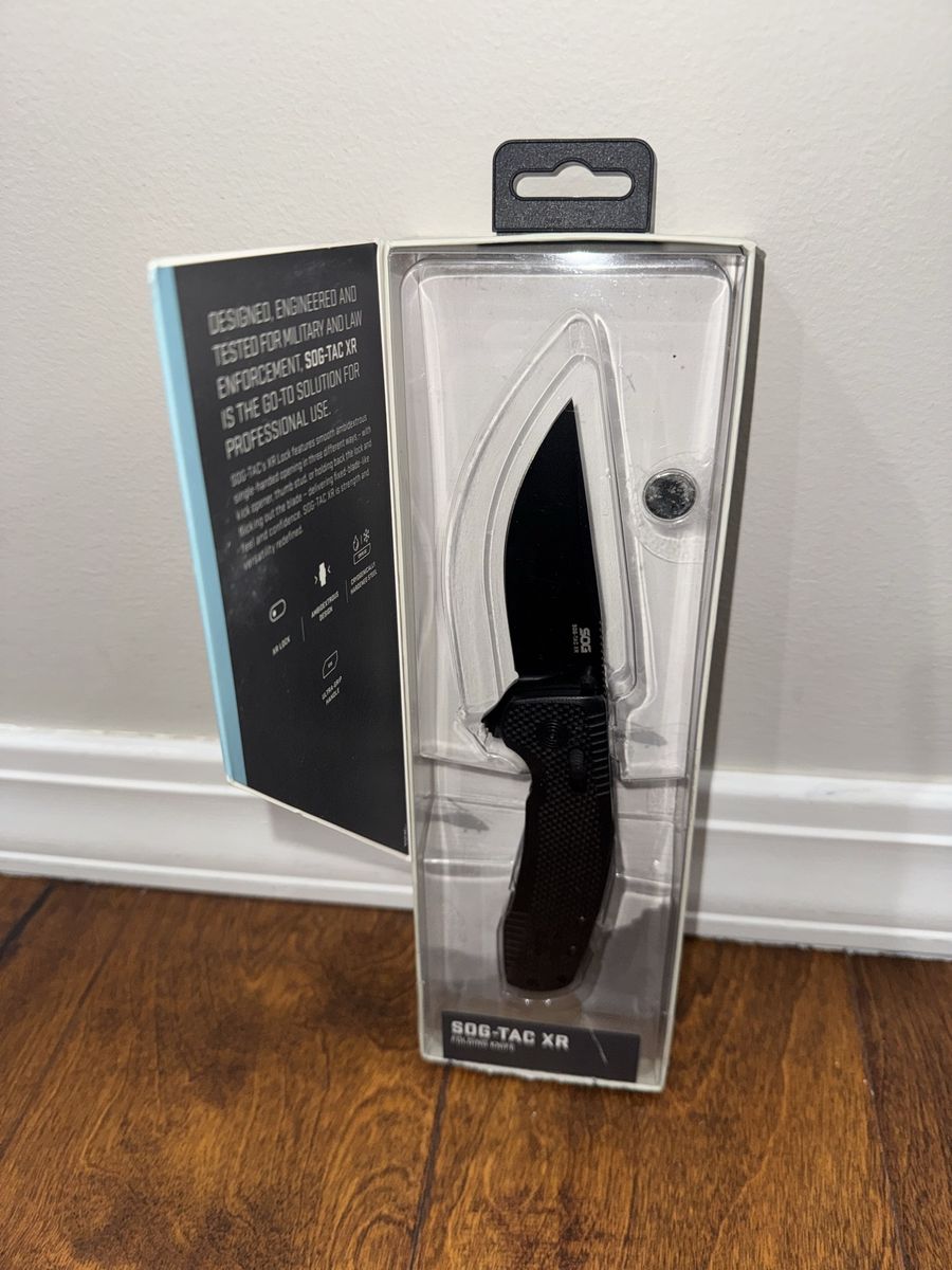 SOG Tac XR Folding Knife