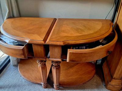 Beautiful sunburst wood Bedroom furniture