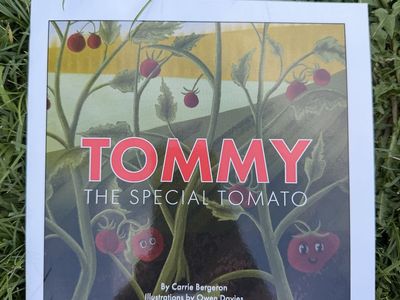 Tommy The Special Tomato Children's Book by Carrie Bergeron