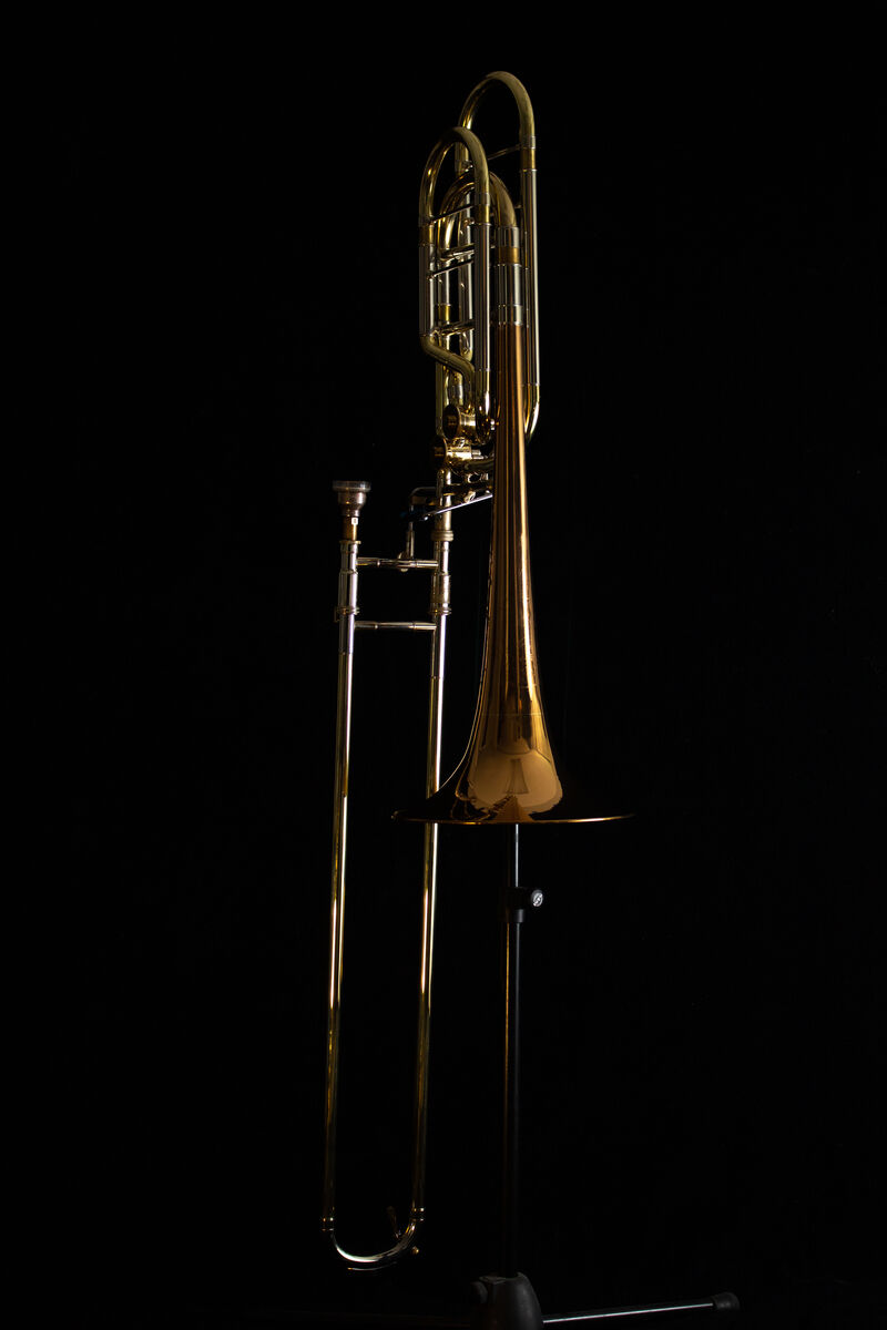 Trombone (bass) - Shires with Conn 60H Elkhart Bell ($4950)