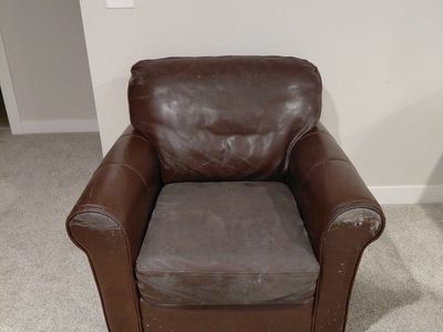 Brown Leather Chair
