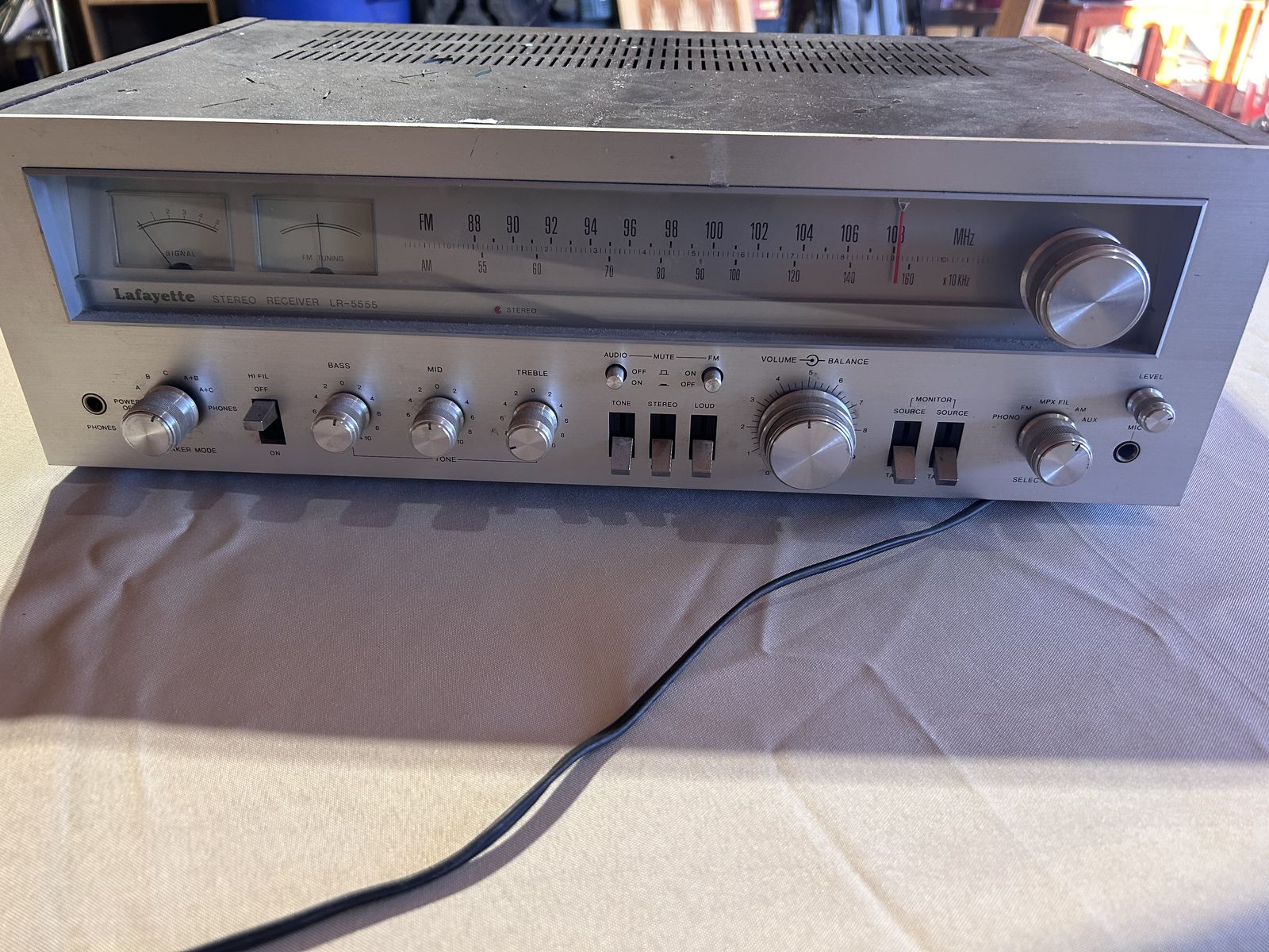 Antique Stereo Receiver