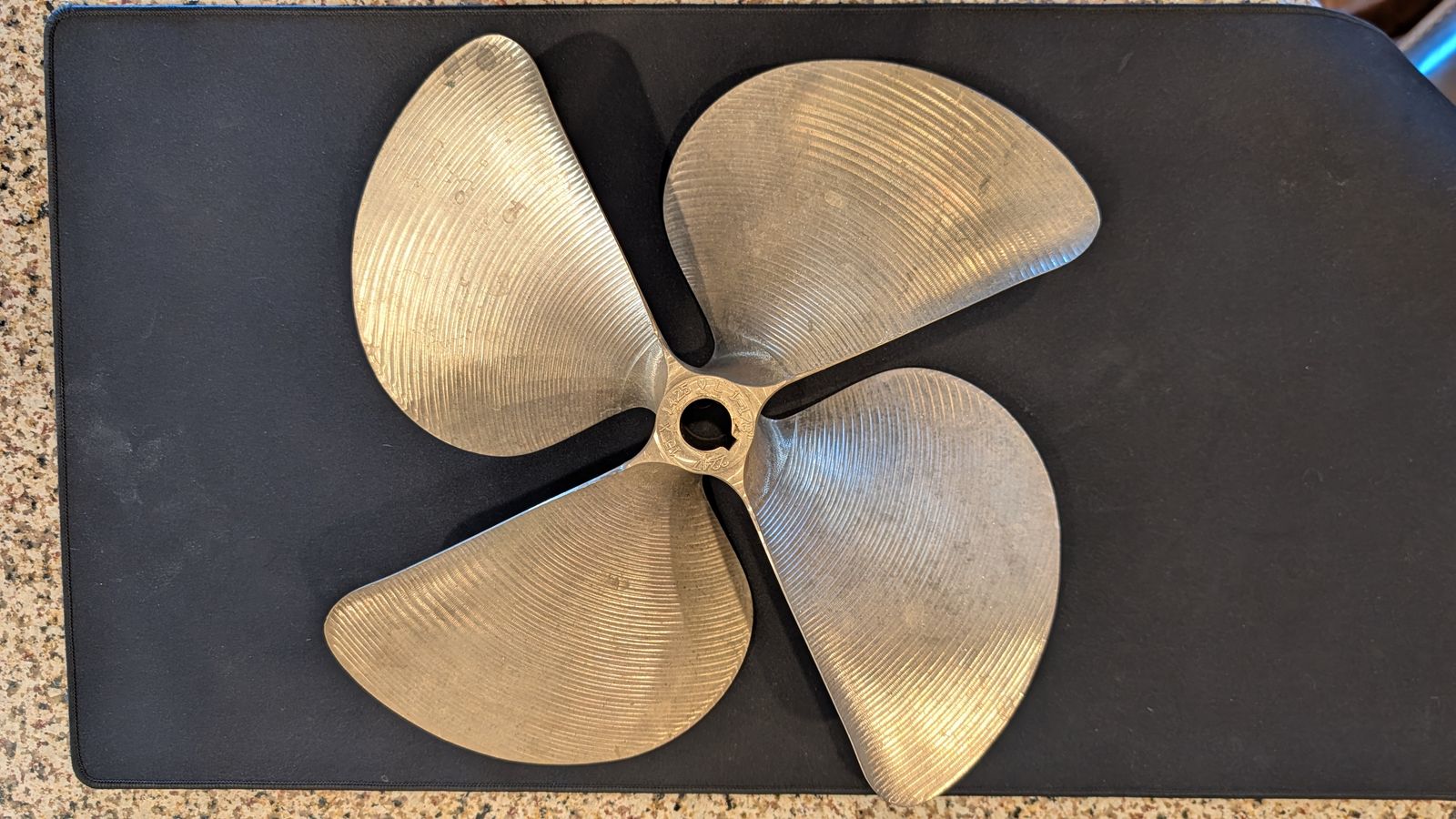 Surf Boat Prop ACME 2247 15.00" x 14.25" Wake/Ski 4-Blade Propeller