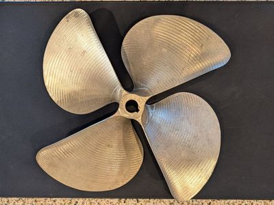 Surf Boat Prop ACME 2247 15.00" x 14.25" Wake/Ski 4-Blade Propeller