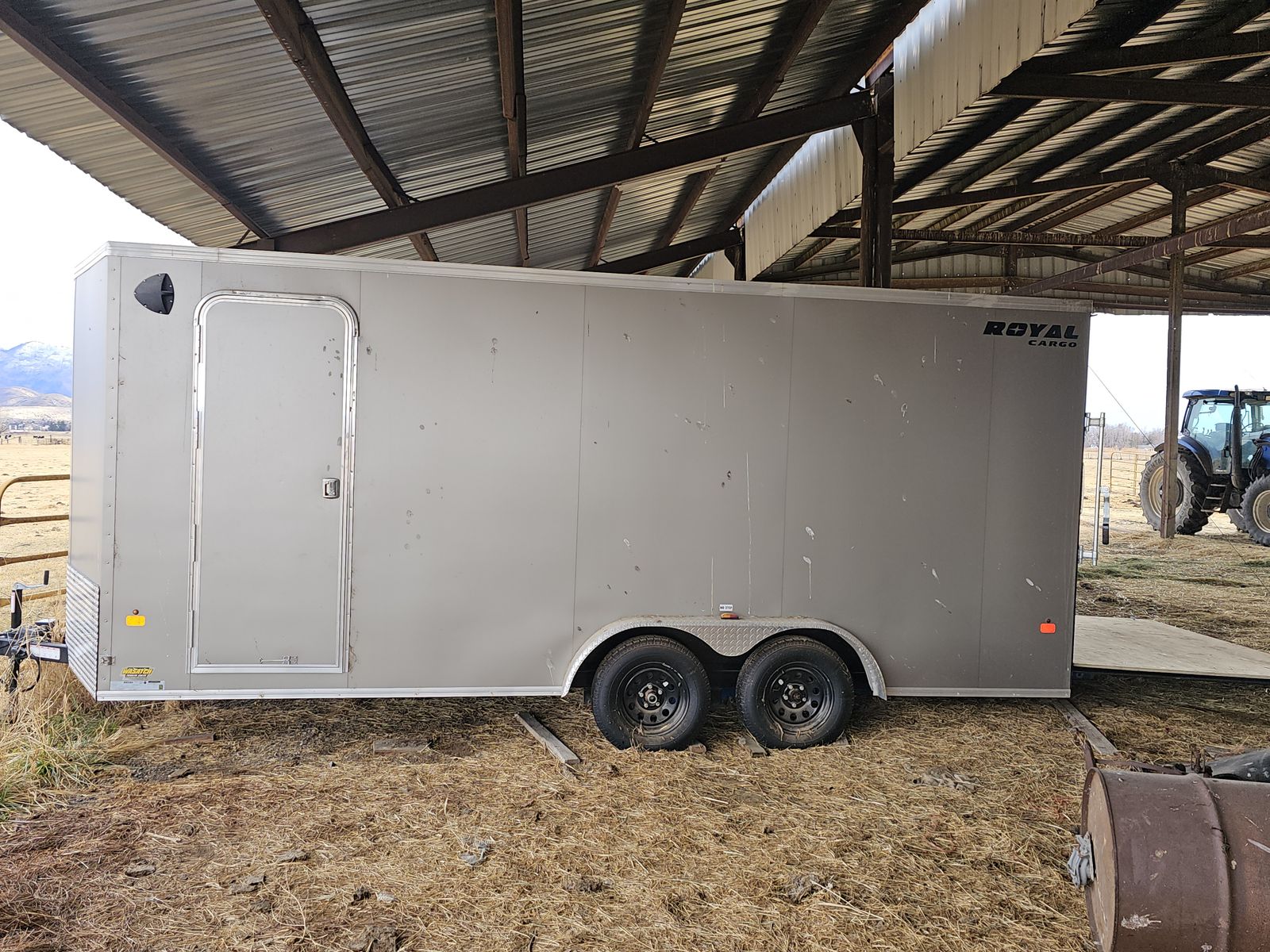 2024 Southland 7.5 x 18 V-nose enclosed Trailer