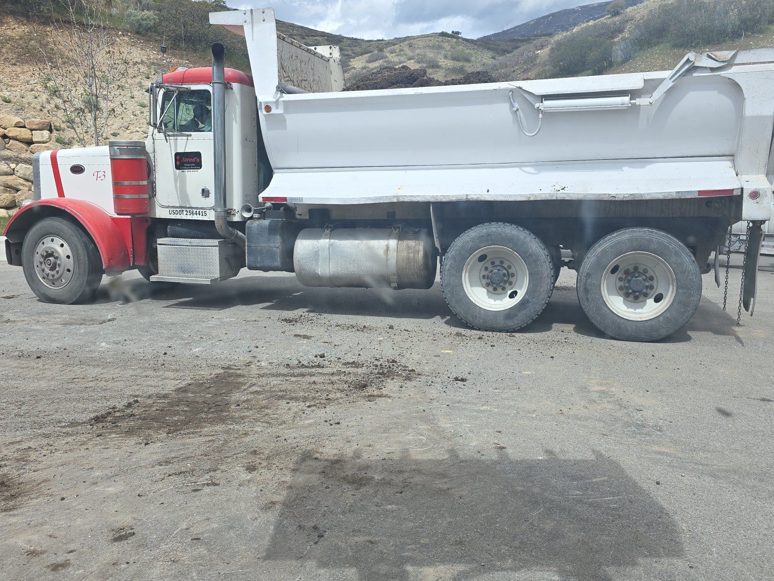 load and haul off service 