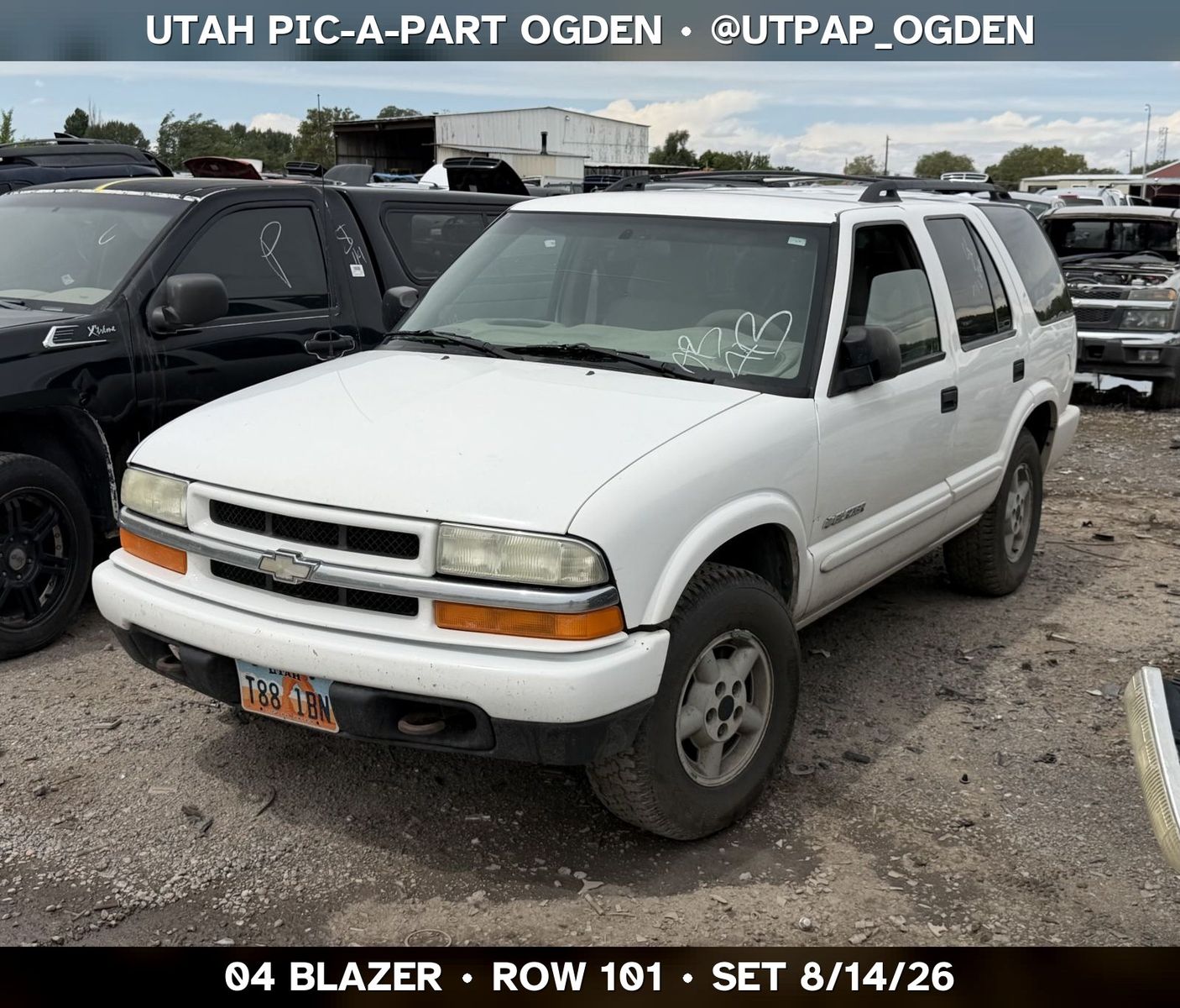 Just In! 2004 Chevrolet Blazer Parts - UTPAP Ogden