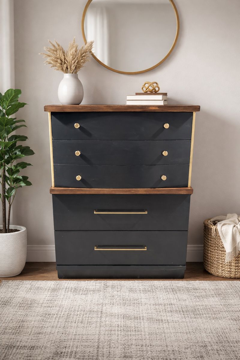MCM Tallboy Dresser