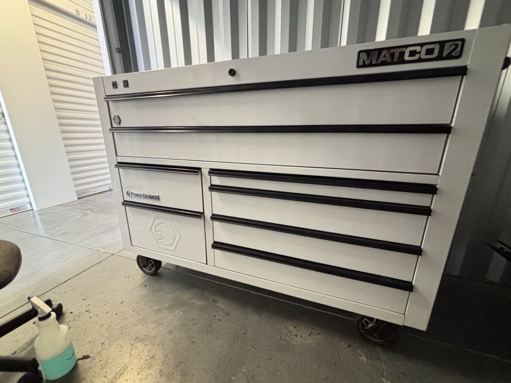 Matco Tools White Rolling Tool Box