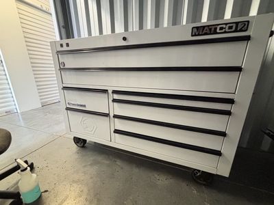 Matco Tools White Rolling Tool Box