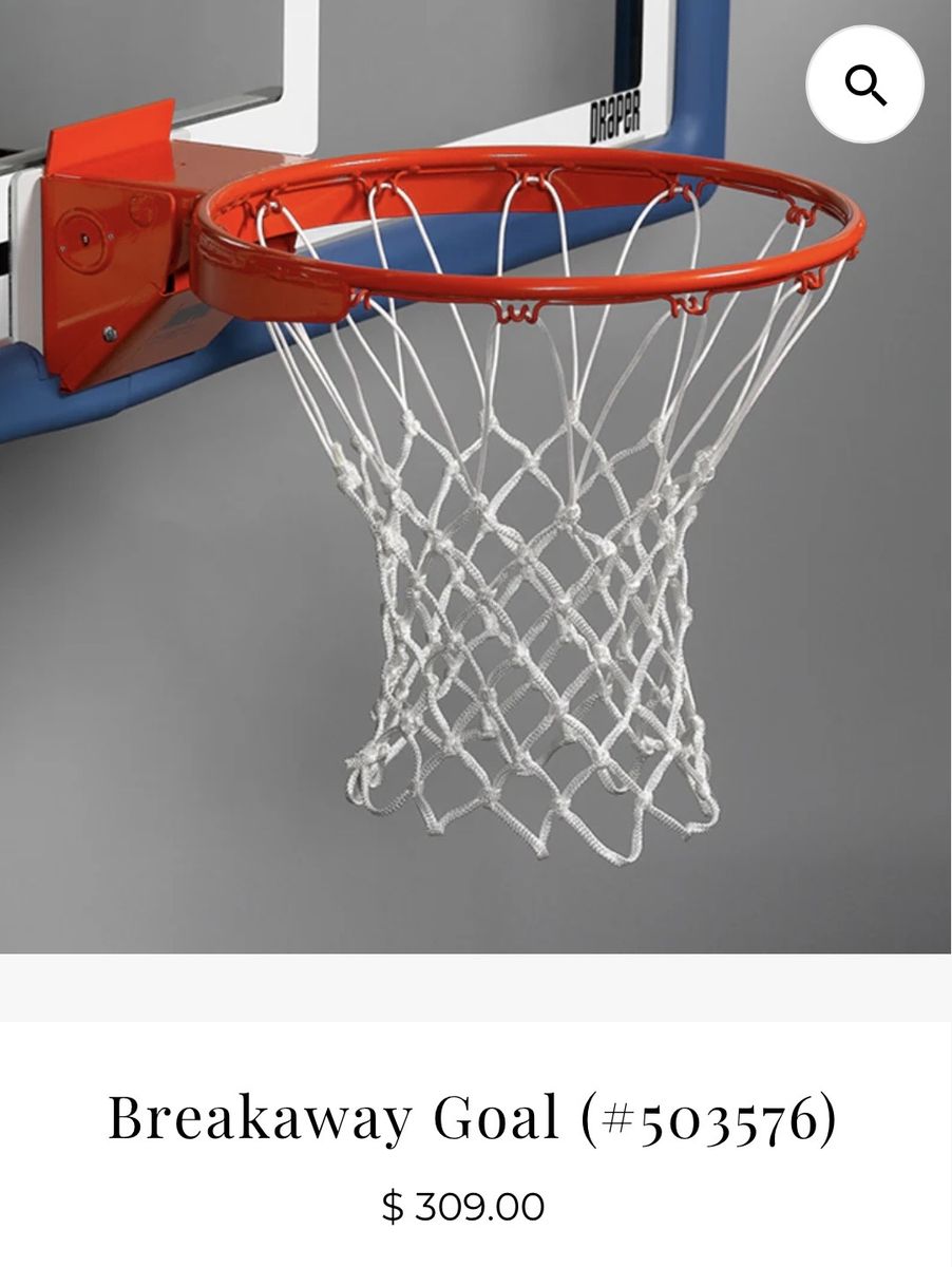 Indoor Breakaway Basketball Hoop