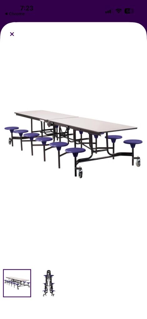 Cafeteria Tables
