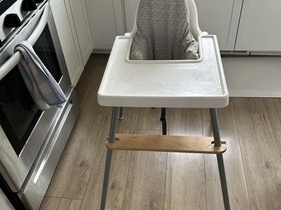 High Chair with Upgraded Accessories