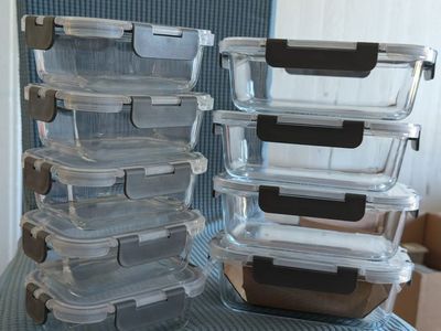 9 Glass Meal Prep Containers
