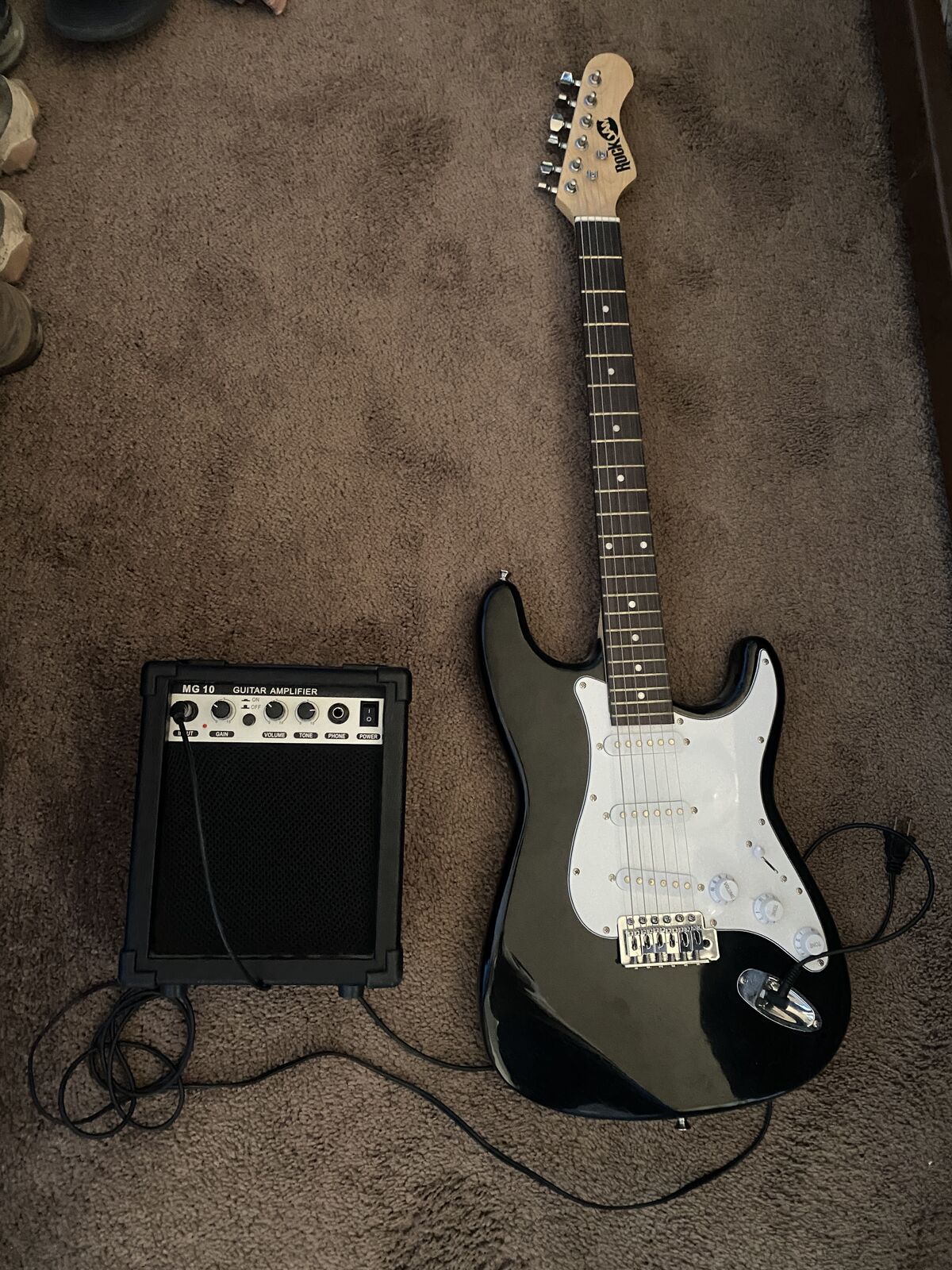 Electric Guitar and Amp