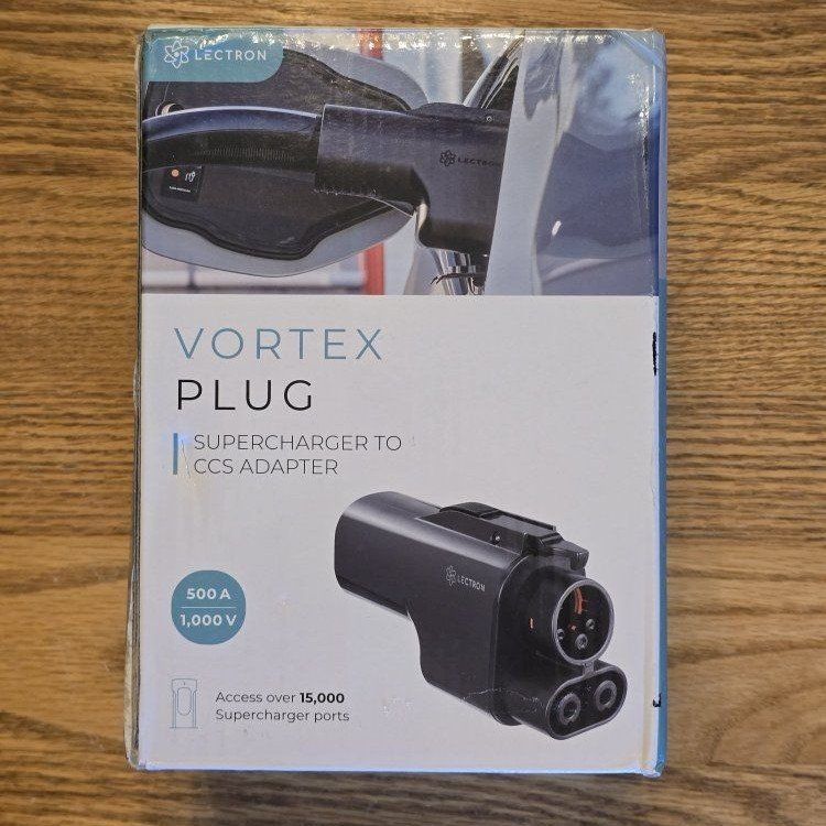 Lectron Vortex Plug Tesla Supercharger to CCS1 Adapter  500A/1000V